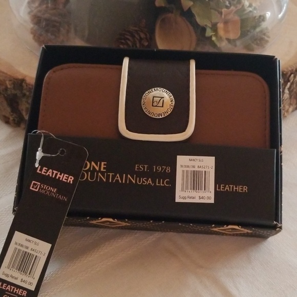Stone Mountain USA Bags Stone Mountain Leather Wallet Poshmark